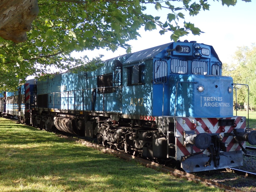 Foto: estación del FC Roca - Abbott (Buenos Aires), Argentina
