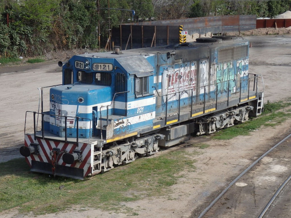 Foto: locomotora de Ferrosur Roca - Cañuelas (Buenos Aires), Argentina