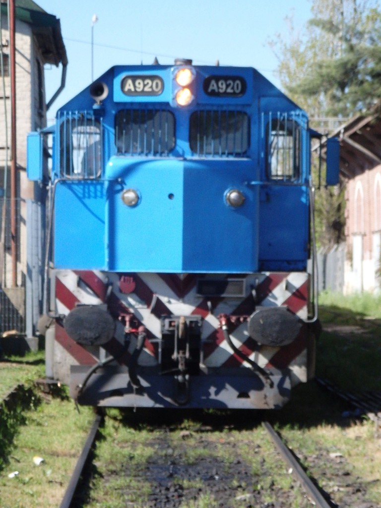 Foto: locomotora del FC Roca - Cañuelas (Buenos Aires), Argentina