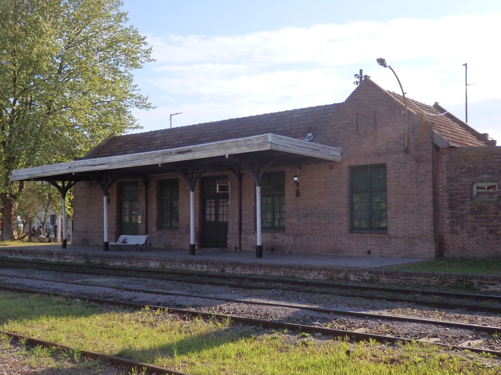 Foto: estación del FC Roca - Abbott (Buenos Aires), Argentina