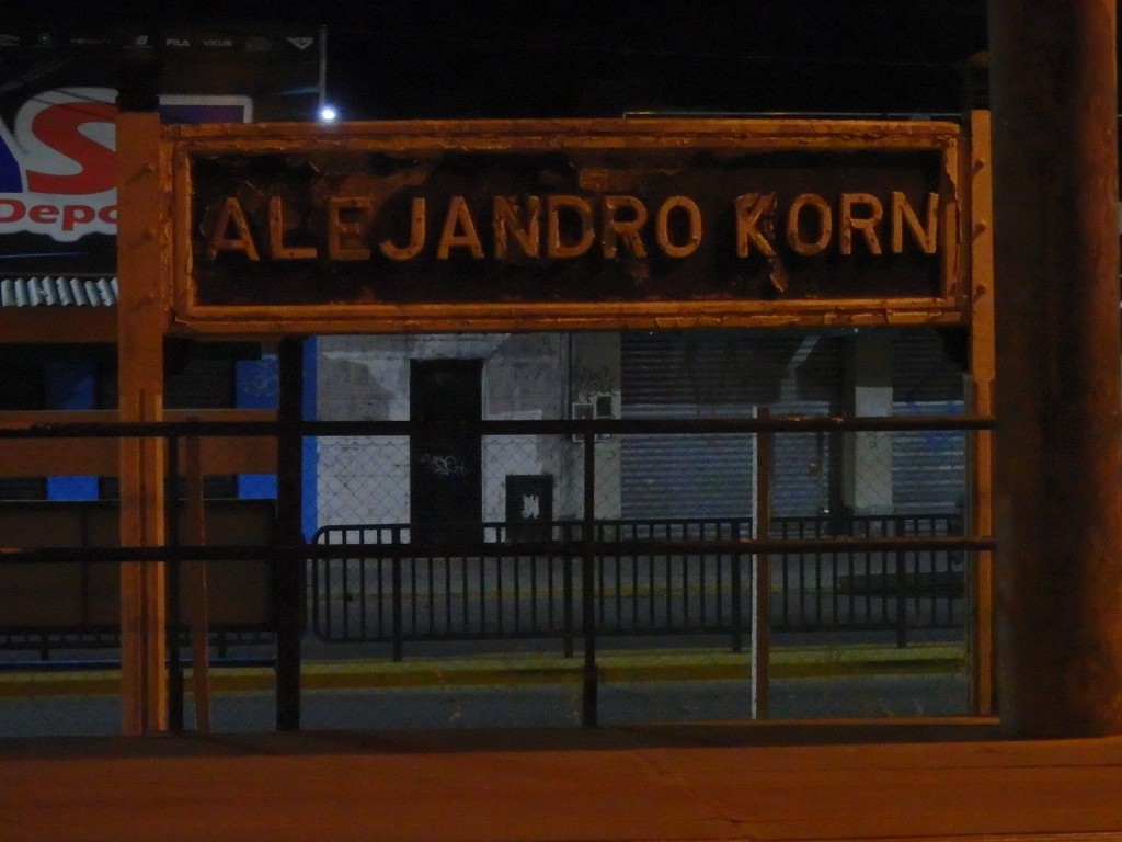 Foto: estación del FC Roca - Alejandro Korn (Buenos Aires), Argentina