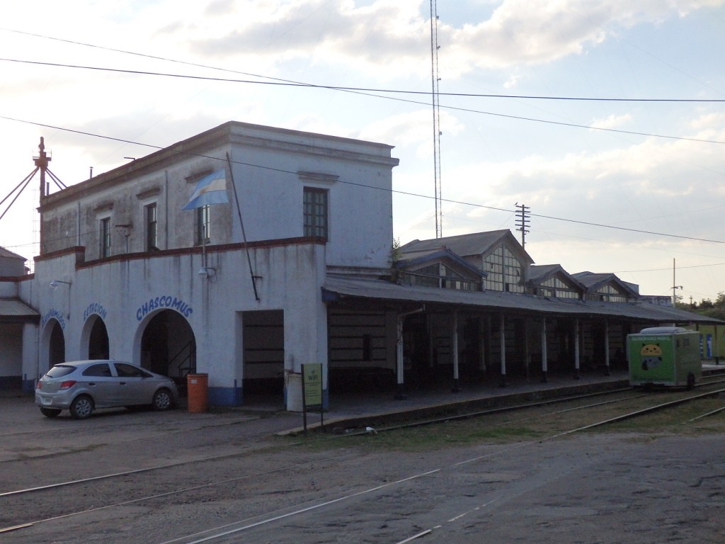 Foto: ex estación del FC Roca - Chascomús (Buenos Aires), Argentina