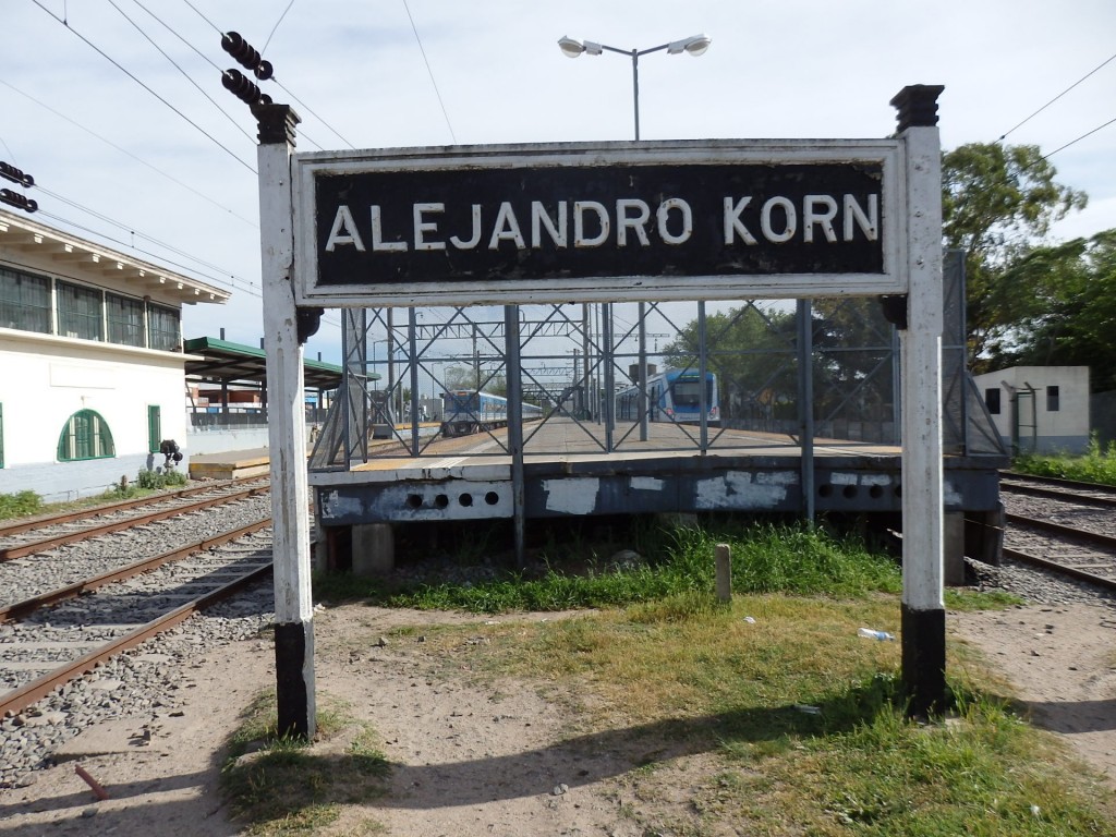 Foto: estación del FC Roca - Alejandro Korn (Buenos Aires), Argentina