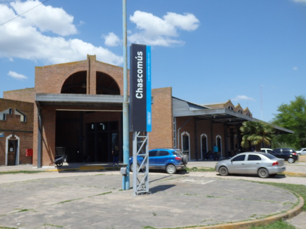 Foto: estación del FC Roca - Chascomús (Buenos Aires), Argentina