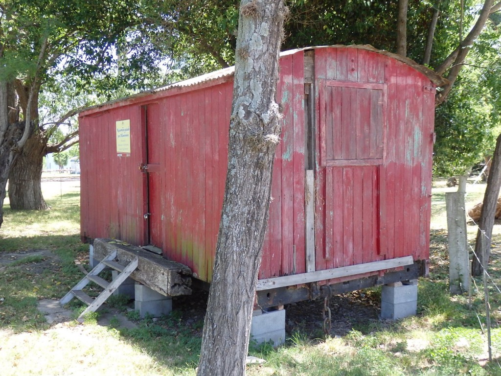 Foto: vagón de 1876 - Altamirano (Buenos Aires), Argentina