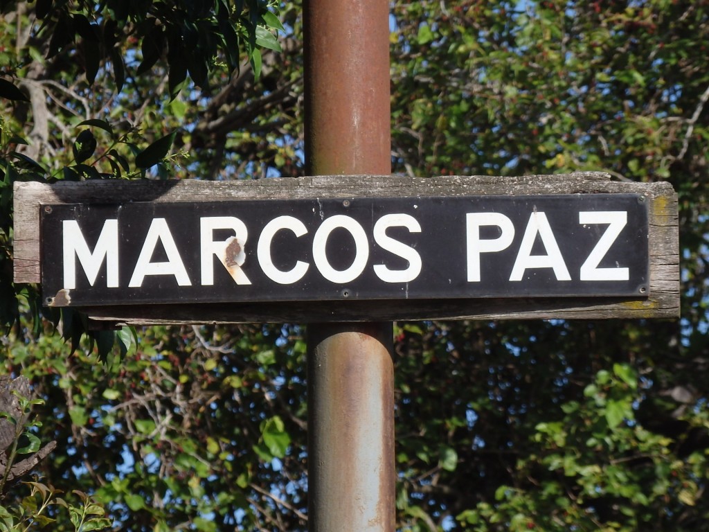 Foto estación del FC Sarmiento Marcos Paz (Buenos Aires), Argentina