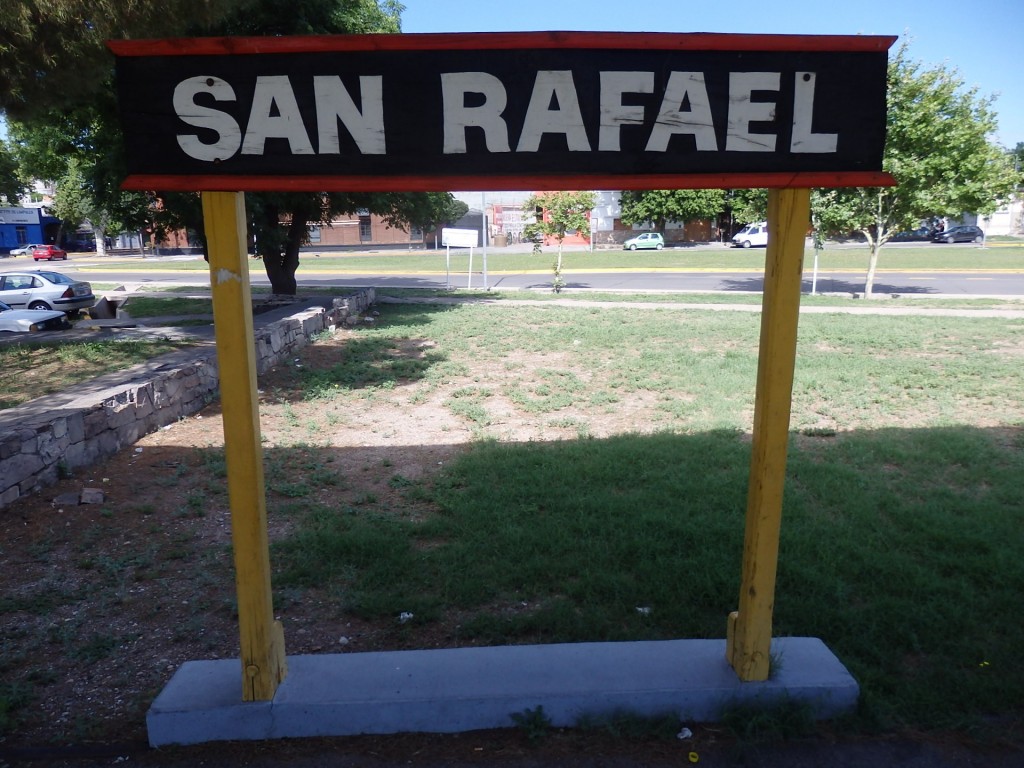 Foto: ex estación FC San Martín - San Rafael (Mendoza), Argentina