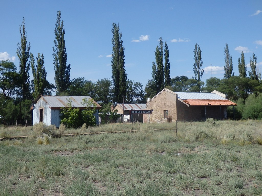 Foto: ex estación Rodolfo Iselín, FC San Martín - La Llave (Mendoza), Argentina
