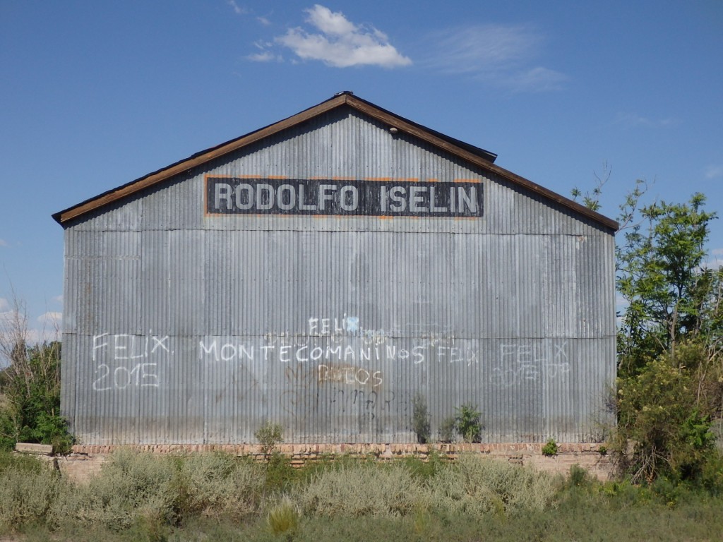 Foto: ex estación FC San Martín - La Llave (Mendoza), Argentina