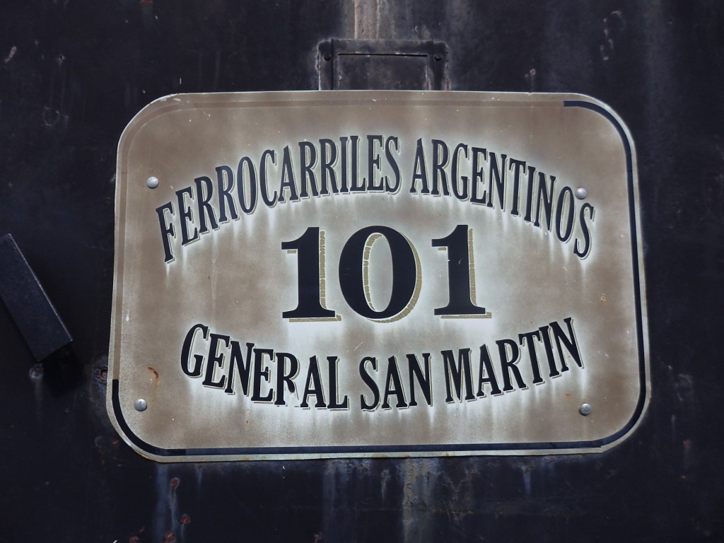 Foto: placa de vaporera - San Rafael (Mendoza), Argentina