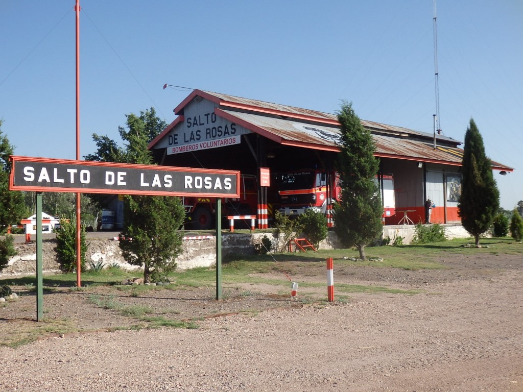 Foto: ex estación del FC San Martín - Salto de las Rosas (Mendoza), Argentina