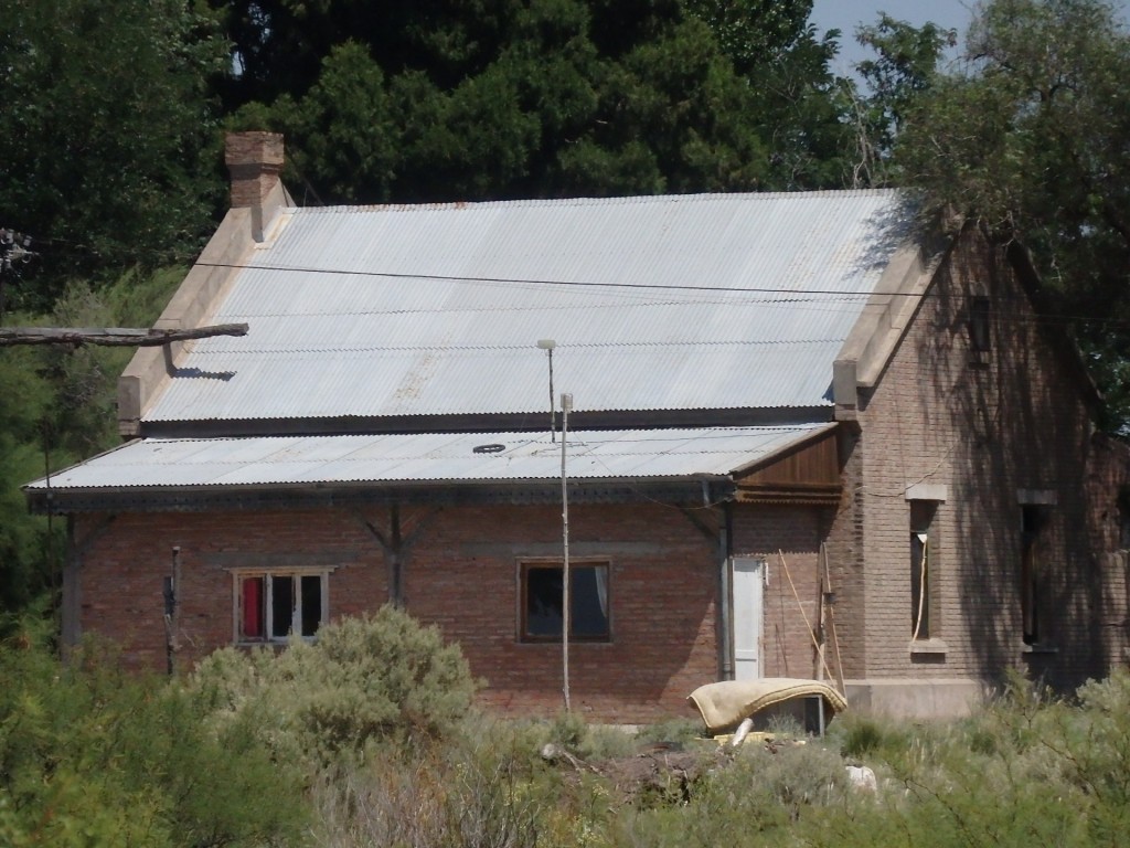 Foto: ex estación del FC San Martín - Negro Quemado (Mendoza), Argentina