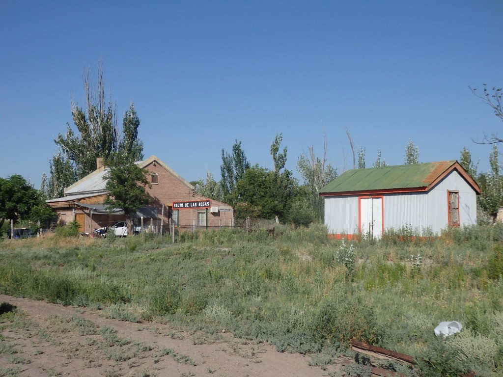 Foto: ex estación del FC San Martín - Salto de las Rosas (Mendoza), Argentina