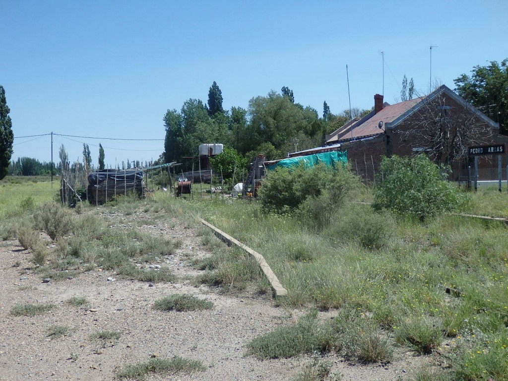 Foto: ex estación del FC San Martín - Pedro Vargas (Mendoza), Argentina