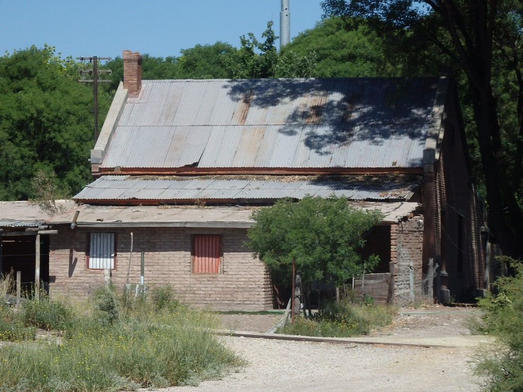 Foto: ex estación del FC San Martín - Capitán Montoya (Mendoza), Argentina
