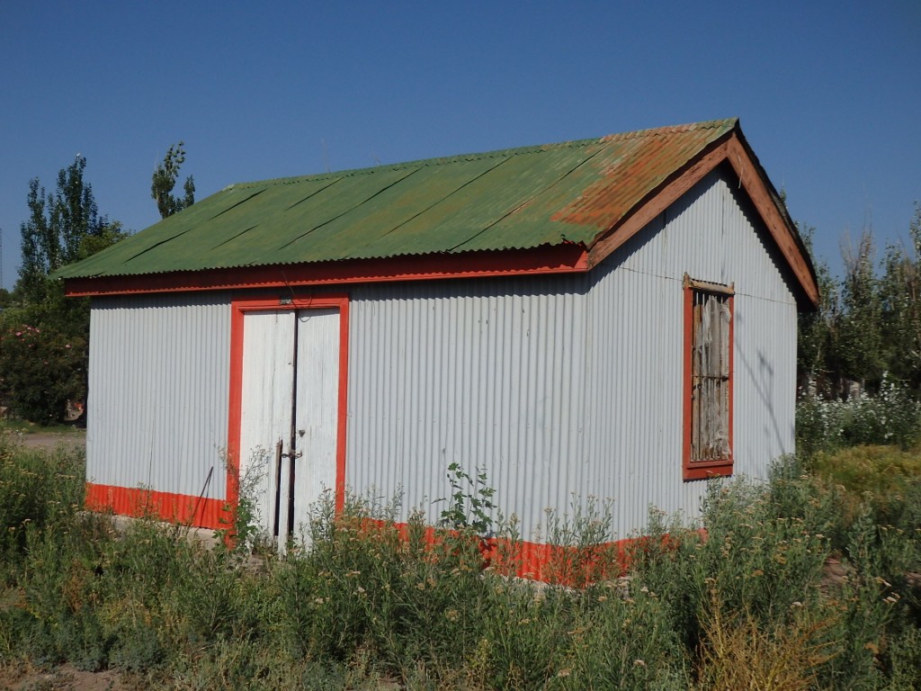 Foto: ex estación del FC San Martín - Salto de las Rosas (Mendoza), Argentina