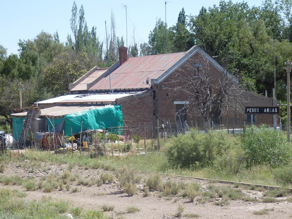 Foto: ex estación del FC San Martín - Pedro Vargas (Mendoza), Argentina
