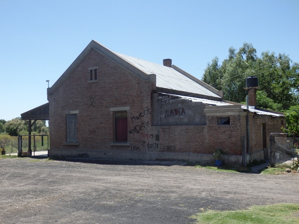 Foto: ex estación del FC San Martín - Jaime Prats (Mendoza), Argentina