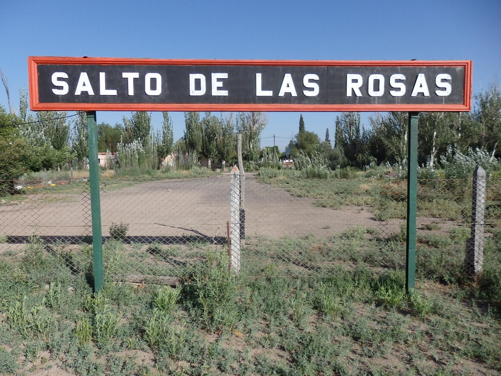 Foto: ex estación del FC San Martín - Salto de las Rosas (Mendoza), Argentina