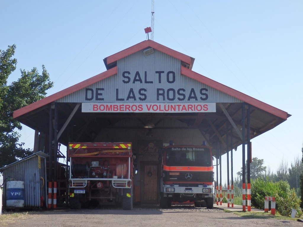 Foto: ex estación del FC San Martín - Salto de las Rosas (Mendoza), Argentina