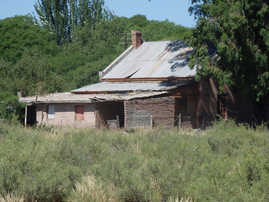 Foto: ex estación del FC San Martín - Capitán Montoya (Mendoza), Argentina