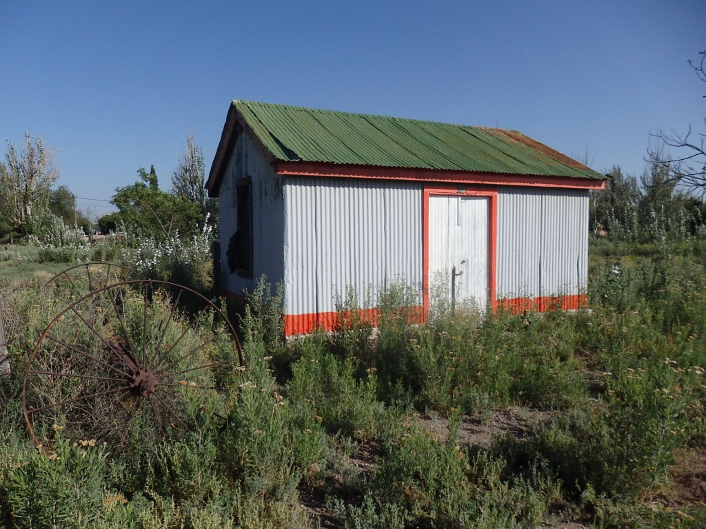 Foto: ex estación del FC San Martín - Salto de las Rosas (Mendoza), Argentina