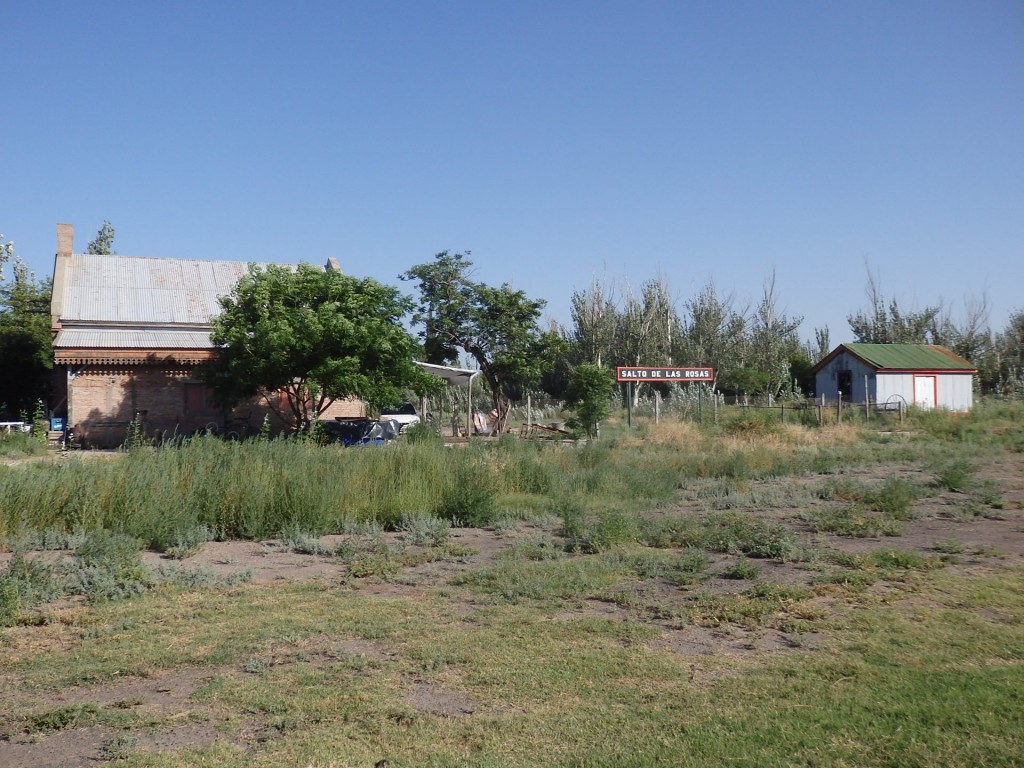 Foto: ex estación del FC San Martín - Salto de las Rosas (Mendoza), Argentina
