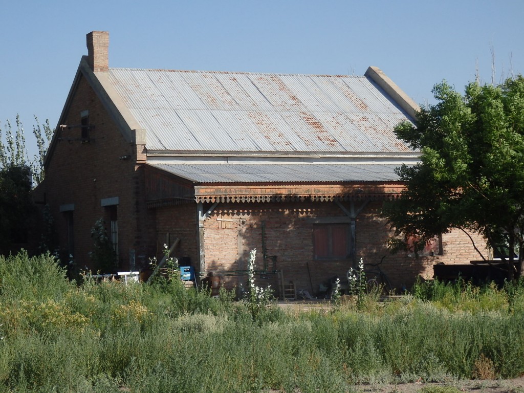 Foto: ex estación del FC San Martín - Salto de las Rosas (Mendoza), Argentina