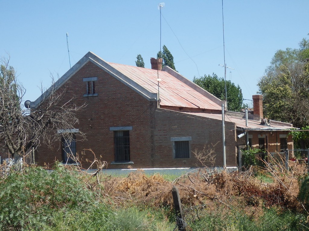 Foto: ex estación del FC San Martín - Pedro Vargas (Mendoza), Argentina