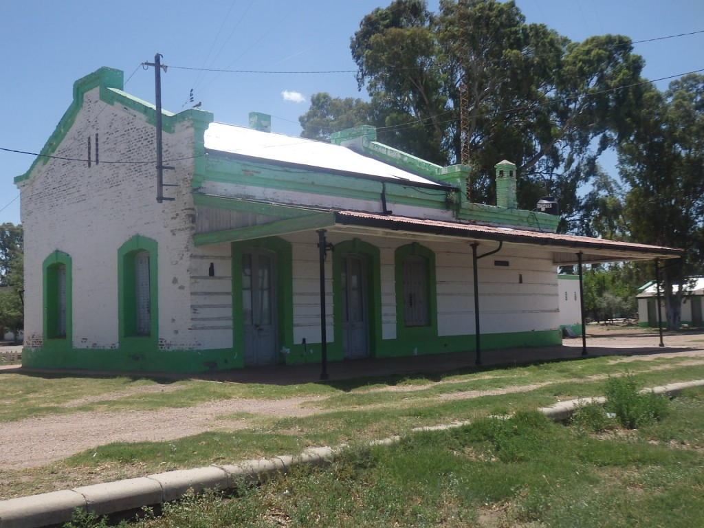 Foto: ex estación del FC Sarmiento - Carmensa o San Pedro del Atuel (Mendoza), Argentina