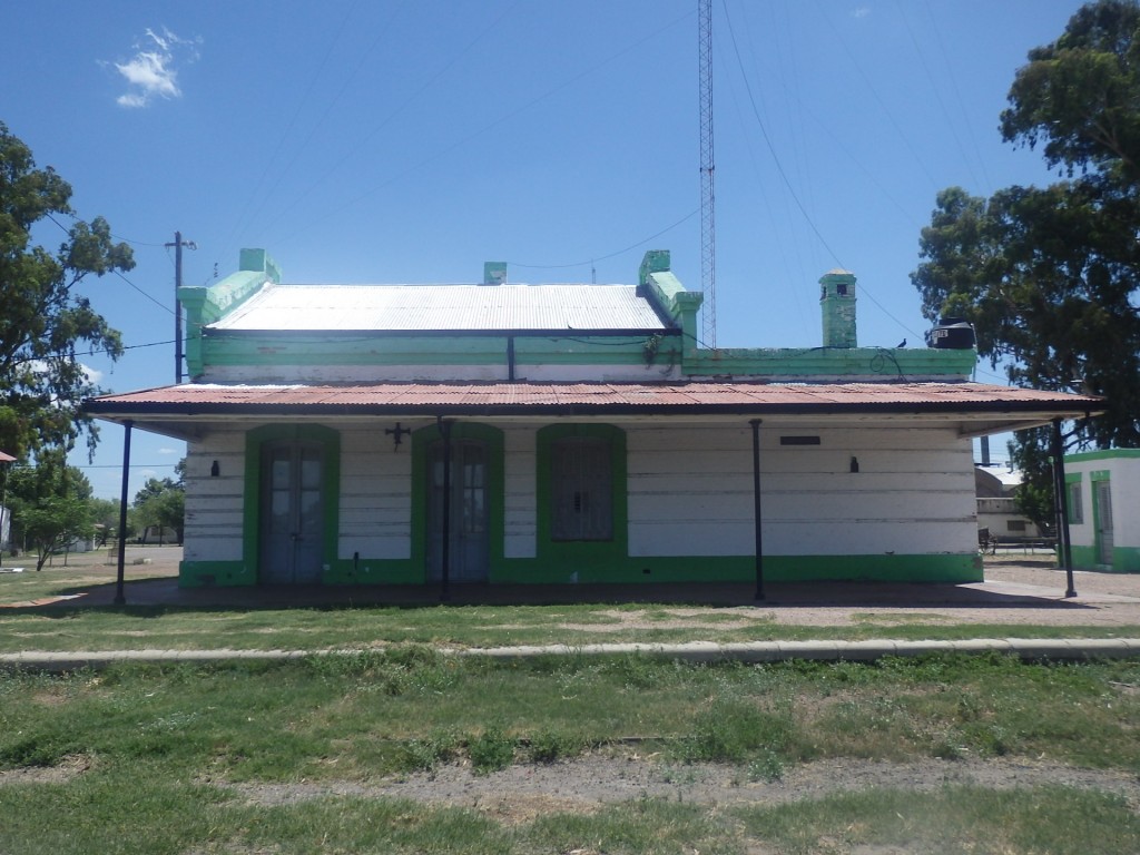 Foto: ex estación del FC Sarmiento - Carmensa o San Pedro del Atuel (Mendoza), Argentina