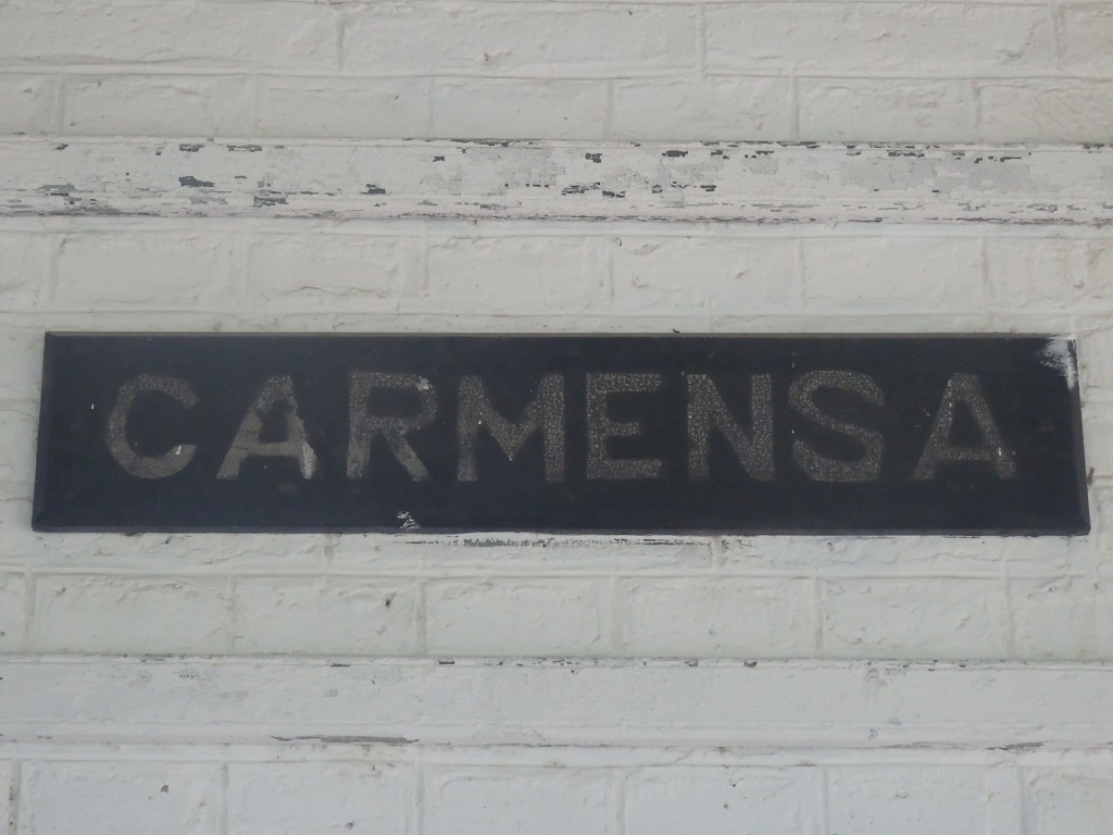 Foto: ex estación del FC Sarmiento - Carmensa o San Pedro del Atuel (Mendoza), Argentina