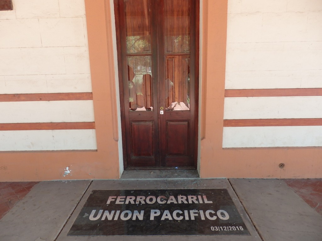 Foto: ex estación Colonia Alvear del FC Sarmiento - Colonia Alvear o Alvear Oeste (Mendoza), Argentina