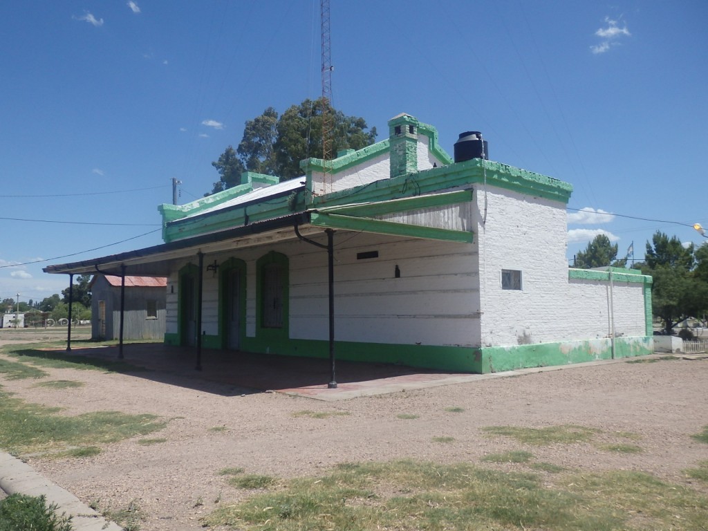 Foto: ex estación del FC Sarmiento - Carmensa o San Pedro del Atuel (Mendoza), Argentina