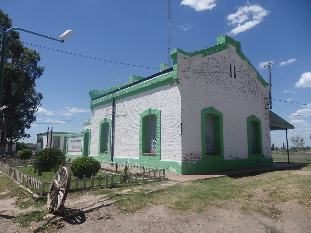 Foto: ex estación del FC Sarmiento - Carmensa o San Pedro del Atuel (Mendoza), Argentina