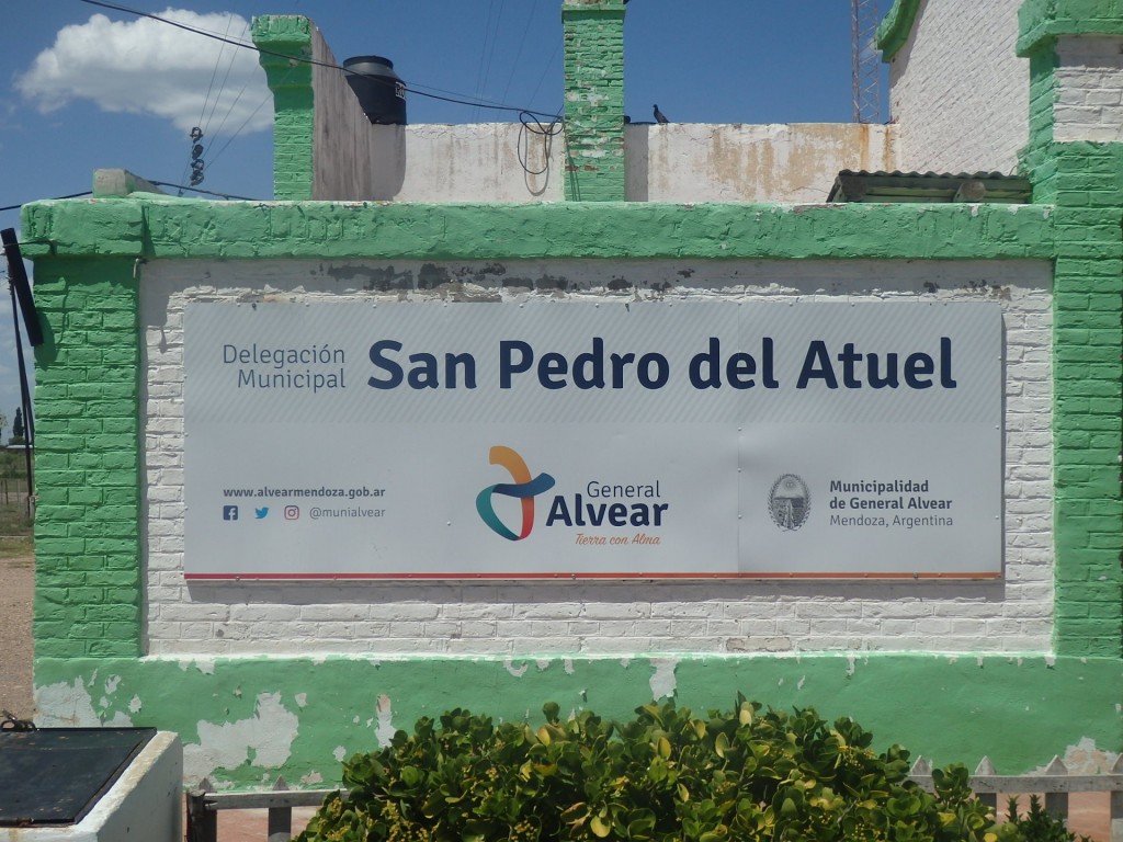 Foto: ex estación del FC Sarmiento - Carmensa o San Pedro del Atuel (Mendoza), Argentina
