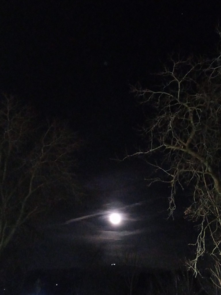 Foto: Noche lunar - Calatayud (Zaragoza), España