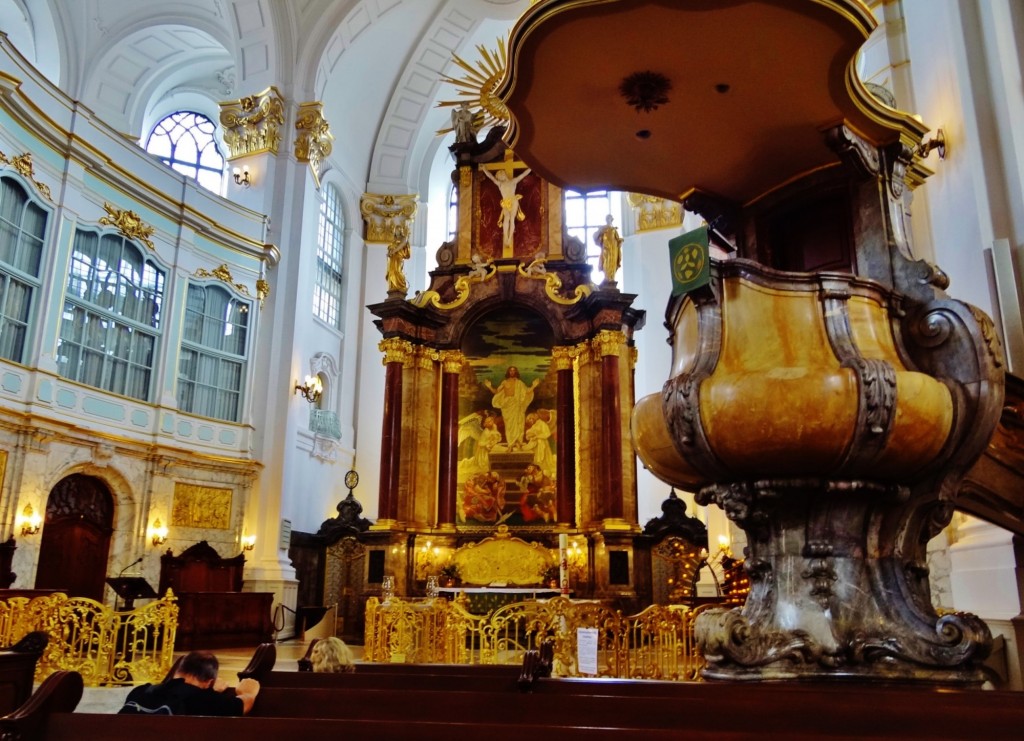 Foto: Hauptkirche Sankt Michaelis - Hamburg (Hamburg City), Alemania