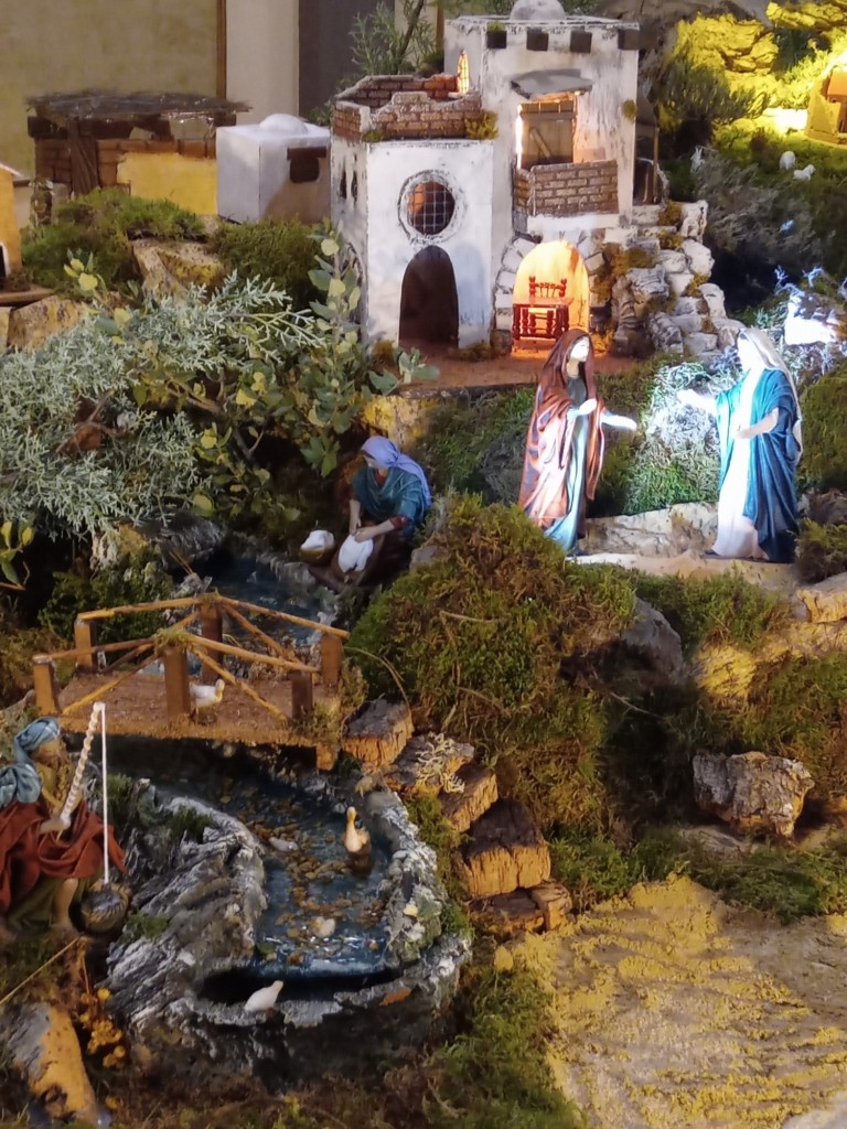 Foto: Navidad 2022 Nacimiento de la parroquia de San Antonio - Calatayud (Zaragoza), España