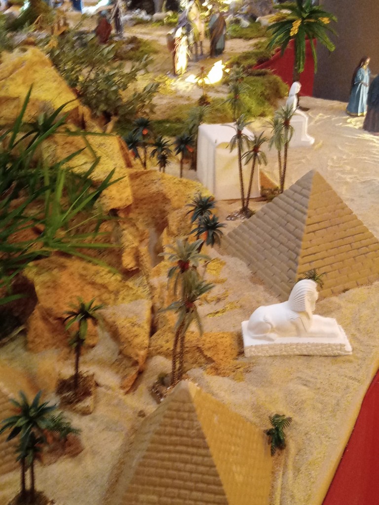 Foto: Navidad 2022 Nacimiento de la parroquia de San Antonio - Calatayud (Zaragoza), España