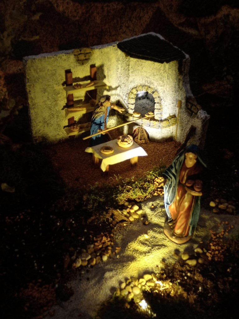 Foto: Navidad 2022 Nacimiento de la parroquia de San Antonio - Calatayud (Zaragoza), España