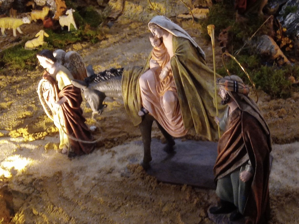 Foto: Navidad 2022 Nacimiento de la parroquia de San Antonio - Calatayud (Zaragoza), España