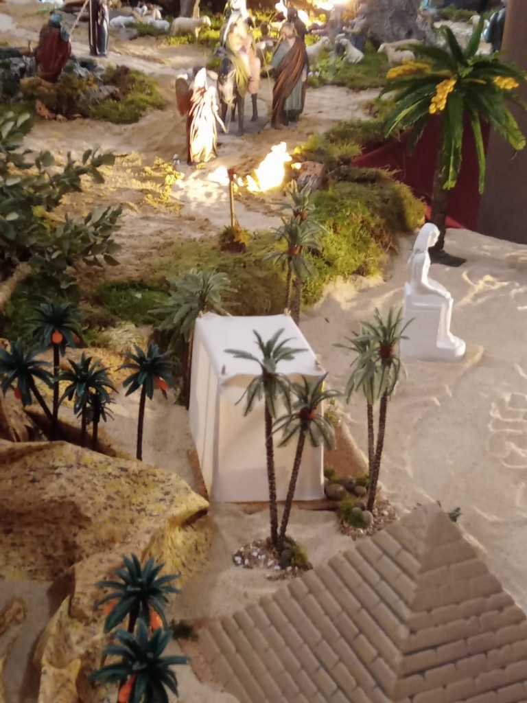 Foto: Navidad 2022 Nacimiento de la parroquia de San Antonio - Calatayud (Zaragoza), España