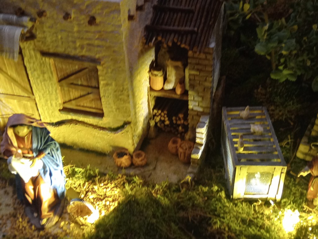 Foto: Navidad 2022 Nacimiento de la parroquia de San Antonio - Calatayud (Zaragoza), España