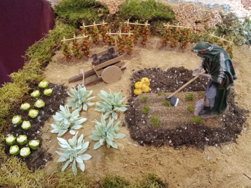 Foto: Navidad 2022 Nacimiento de la parroquia de San Antonio - Calatayud (Zaragoza), España