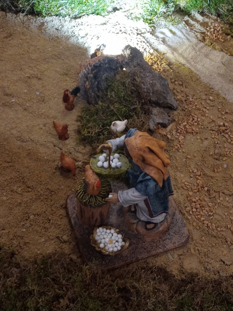 Foto: Navidad 2022 Nacimiento de la parroquia de San Antonio - Calatayud (Zaragoza), España