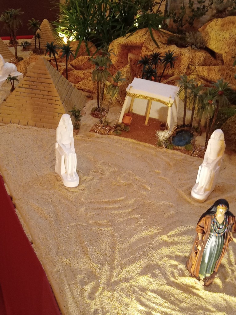 Foto: Navidad 2022 Nacimiento de la parroquia de San Antonio - Calatayud (Zaragoza), España