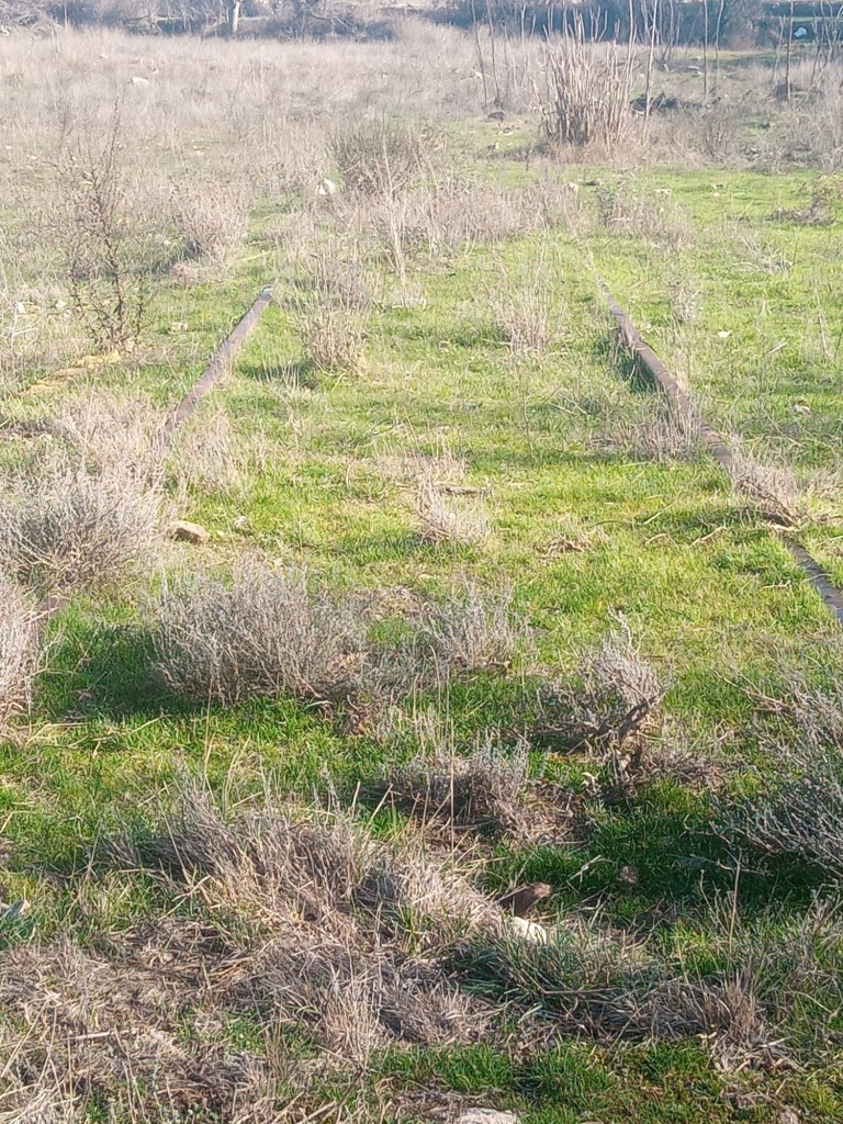 Foto: Antiguas vías de la azucarera - Calatayud (Zaragoza), España