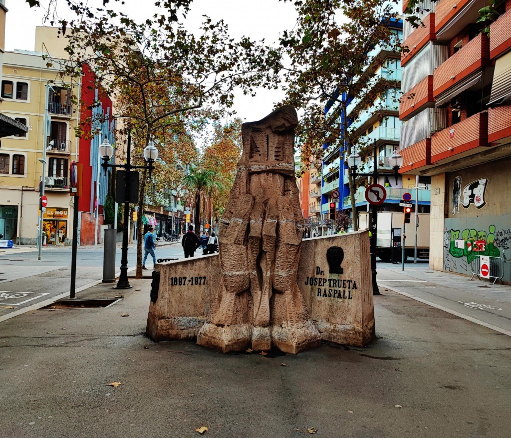 Foto: Monumento a Josep Trueta - Barcelona (Cataluña), España