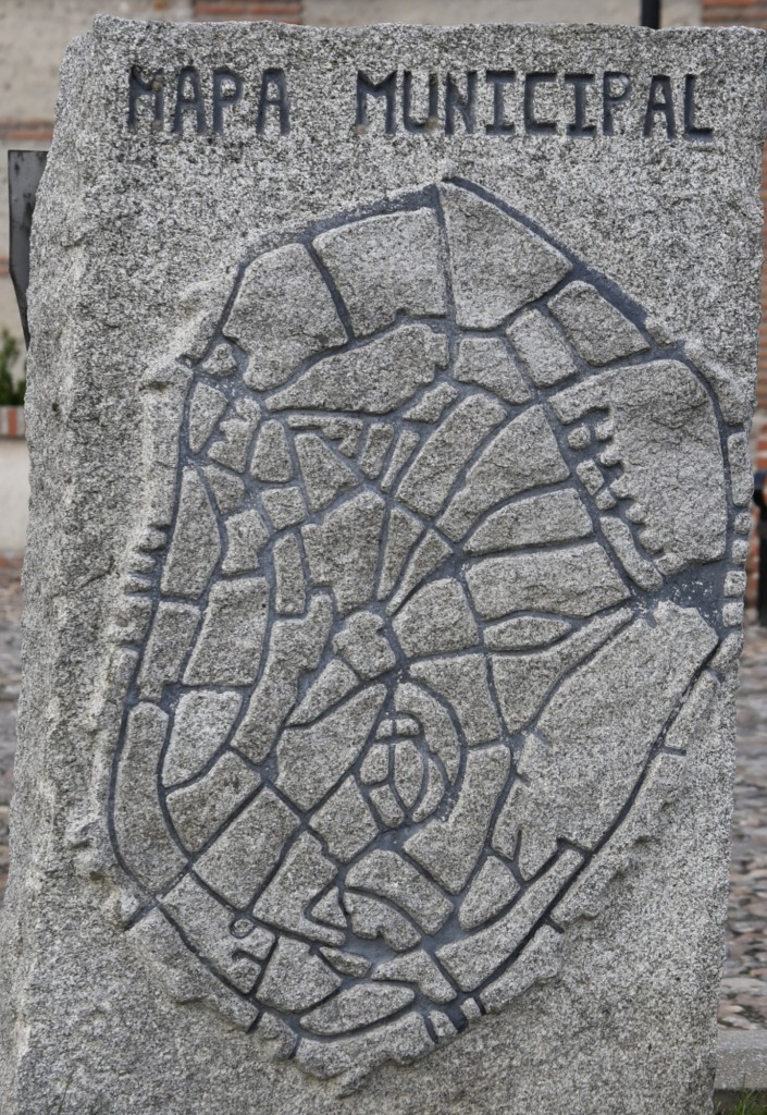 Foto: Mapa - Madrigal de las Altas Torres (Ávila), España